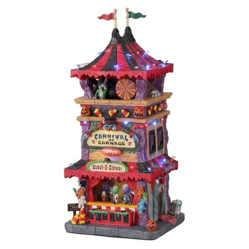 Lemax Carnival of Carnage résolvez le manque d'animations de votre village Halloween