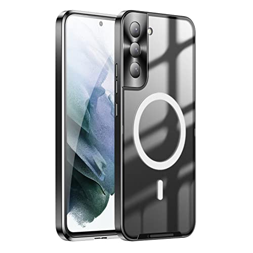 HERCN Metal Protective case for Samsung Galaxy S21 5G 6.2'; Ring MagSafe Magnet - Wireless Charging...