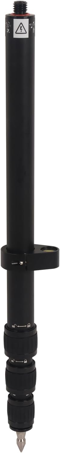 GPS Pole Telescopic Survey Pole for Land Surveying – 5ft/1.5m Aluminum Rover Rod for RTK GPS/GNSS, Essential Land Surveying Equipment & Surveying Equipment for Accurate Measurement