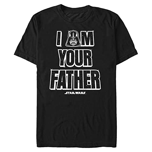 T-shirt Star Wars Dad Knows Best cadeau idéal fête des pères noir 4XL