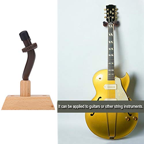 Cintres de guitare Base en bois Durable support de crochet de guitare support mural pour guitares basse ukulélé guitare… - Les Beatles, Paul McCartney, John Lennon, RIngo Starr, George Harrison Cintres de guitare Base en bois Durable support de crochet de guitare support mural pour guitares basse ukulélé guitare… – Image 3