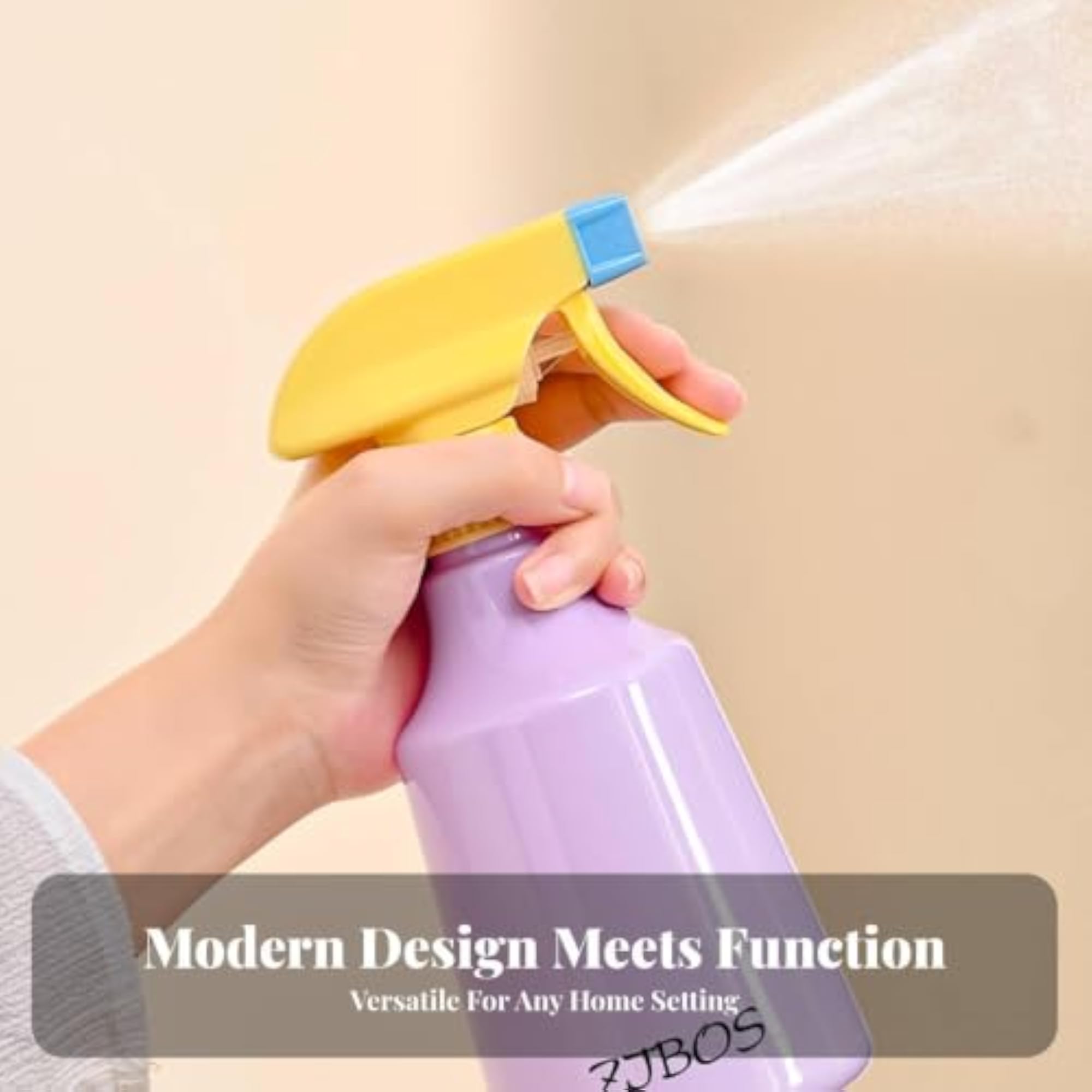 Fine Mist Spray Bottle for Gardening, Purple