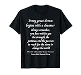 Harriet R. Tubman Quote Famous Black Woman American History T-Shirt
