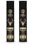  Natura Siberica MEN Siberian Stag Power - Champú anticaspa 250 ml, paquete doble