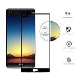 LG V20 Screen Protector - Zizo [Edge to Edge] LG V20 Tempered Glass w/ [9H Hardness] Bubble Free [Anti-Scratch] Ultimate Clarity and Protection