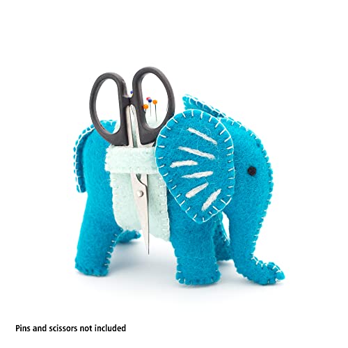 Aiguilles à coudre coussin à épingles Éléphant grande taille pour patchwork