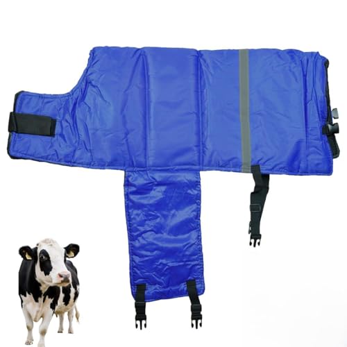 Calf Blanket Calf Coat Calves Warming Blanket Windproof and Insulated Design Thickened Belly and Neck Ultimate Protection Adjustable Size Calf Jacket for Complete Warmth and Comfort