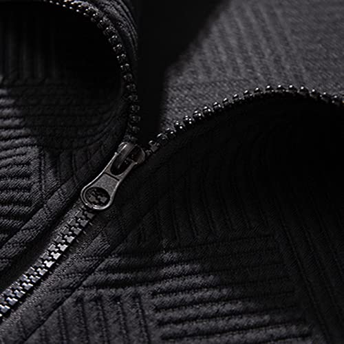 Chaqueta bomber para hombre con cierre completo y talla 4X-Large miniatura 4