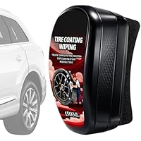 limpiadora de ruedas: solución negra para brillo de neumáticos,