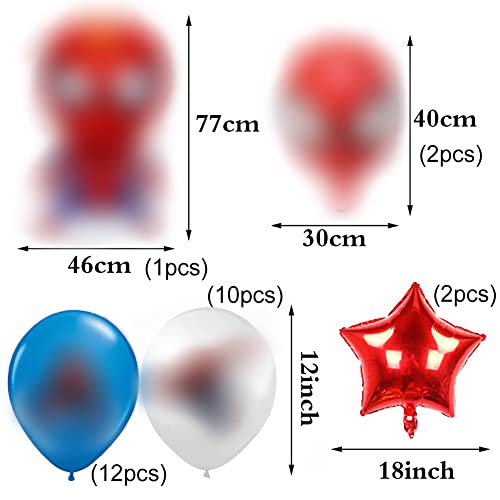 Nesloonp 31PCS Palloncini Man Compleanno