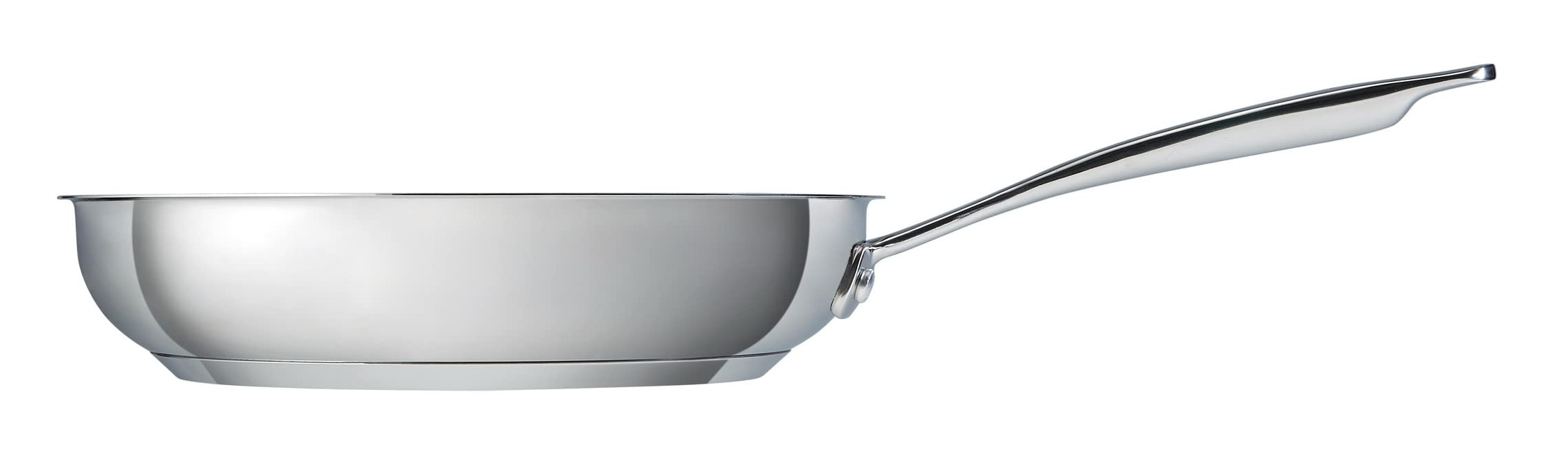 KUHN RIKON Allround Oven-Safe Induction Non-Stick Frying Pan, 24 cm, Stainless Steel, Silver