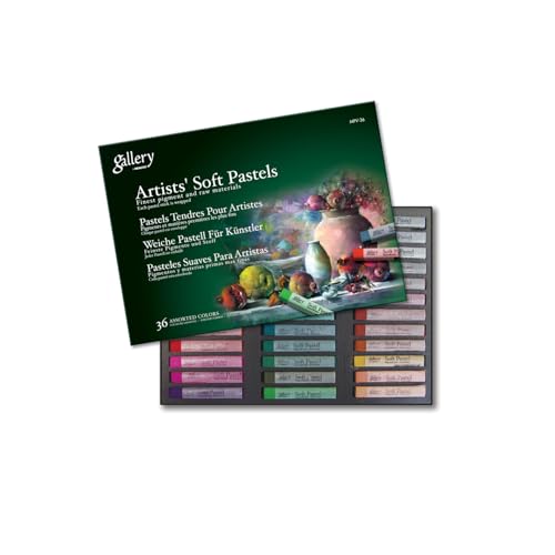 Image of Mungyo Soft Pastels (36 Colours),(Model: Mpv-36),Multicolor