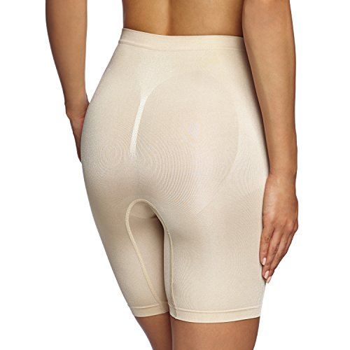 Maidenform Flexees Women's Shapewear Seamless Thigh Slimmer, Latte Lift, Large