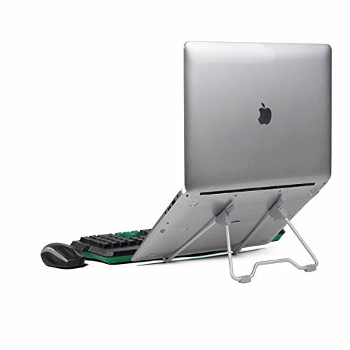 Geekercity Adjustable Laptop Stand, Folding Portable Desktop Holder Stand Universal Compatible with 10