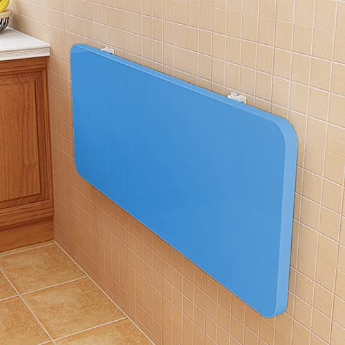 Table pliante flottante murale pour créer un coin repas dans la cuisine