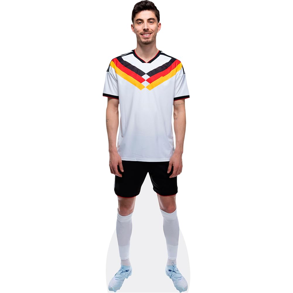 Kai Havertz miniature en carton pour décoration de bureau et soirées foot