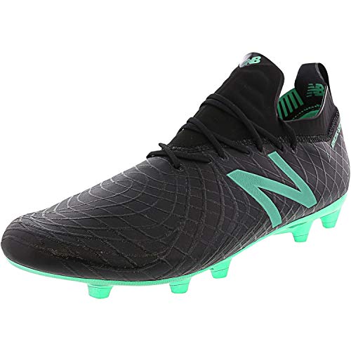 Tomaia leggera con struttura New Balance Tekela 1.0 Pro FG - Scarpe da calcio da uomo, nero/menta, 41,5 EU - 7,5 UK - 8 US, Nero Menta