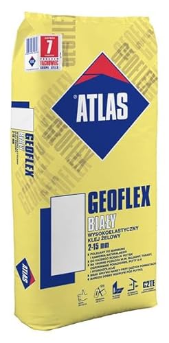 Atlas Geoflex Fliesenkleber C2TE (2-15mm) 25 kg hochflexibler Gelkleber Atlas Geoflex Fliesenkleber C2TE (2-15mm) 25 kg hochflexibler Gelkleber