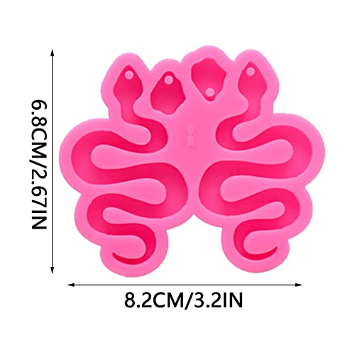 Diy Silicone Long Strip Soft Animal Drip Keychain Tool Crystal Pendant Silicone Tools Cake Dessert Decoration Tools Melting Chocolate (A-C, One Size) #TOP5
