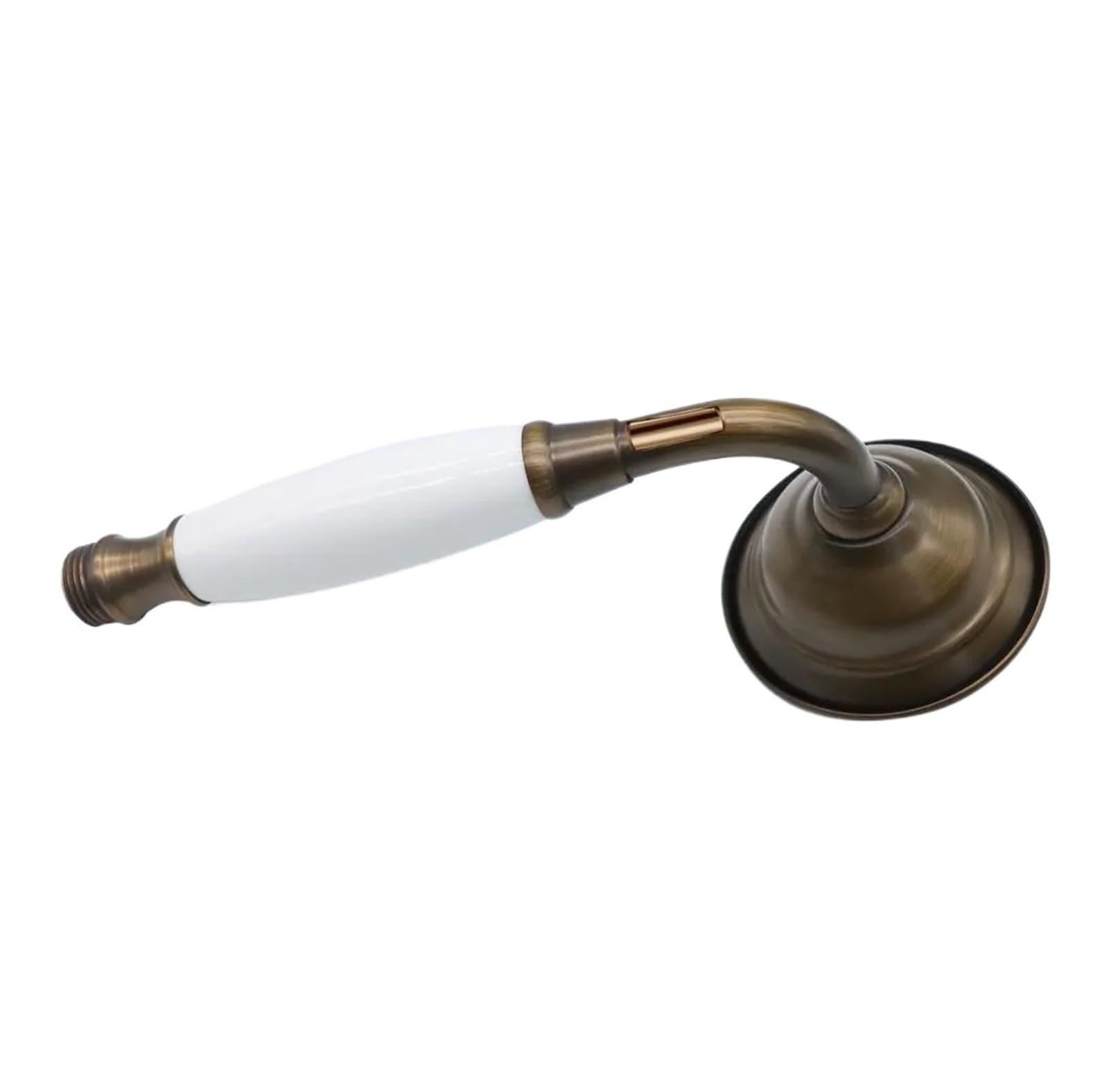 Vintage Shower Head Brass Antique Bronze Telephone Shower Head Set