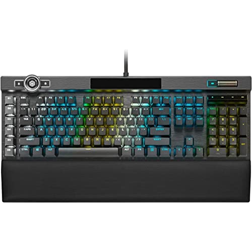 Mechaniczna Klawiatura Do Gier, Przewodowa Klawiatura RGB Ze Zdejmowanym Miękkim Podparciem Dłoni, Optycznym Mechanicznym Wałkiem OPX, Do Komputerów Z Systemem Windows Do Gier