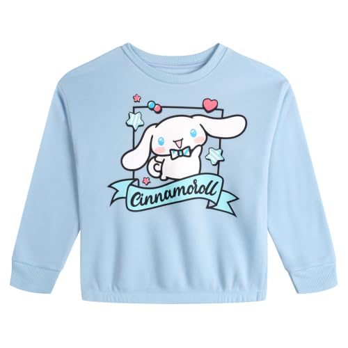 Image of Hello Kitty Girls' 2-Piece Sweatshirt and Joggers Set Toddler to Big Kid | 2-Piece Coordinated Set, Pullover Sweatshirt, Comfortable Jogger Pants, Ribbed Trim, Easy Pull-On Dressing