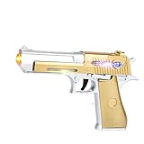 JOYSAE Desert Eagle Toy Pistol ，Special Pistol Toy ，with Flashing Lights & Sound，Durable...