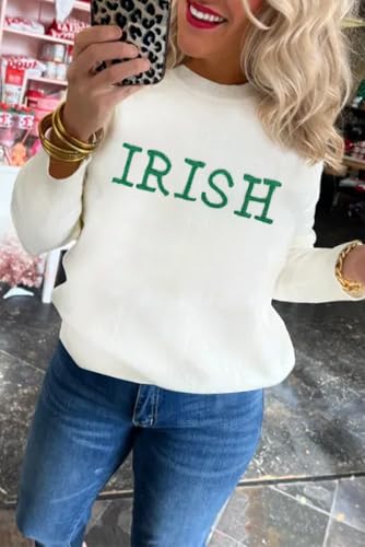 Image of LEMAFER Women 2026 Merry Christmas Round Neck Sequin Letters Sweater Casual Solid Slogan Long Sleeve Pullover Sweatshirt Tops
