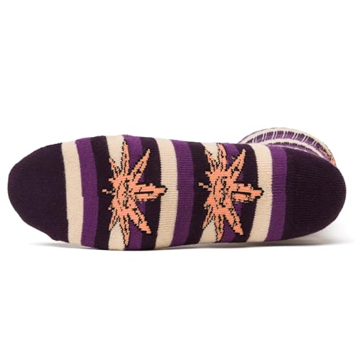 HUF Green Buddy Socks - Marijuana Leaf Print2