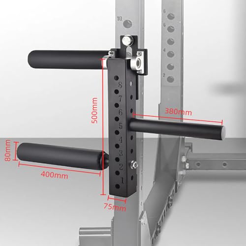 Accesorio para extensión y curl de piernas para rack ajustable miniatura 2