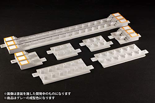 Maquette en plastique Pit Track échelle 1/80 kit décor de maintenance ferroviaire