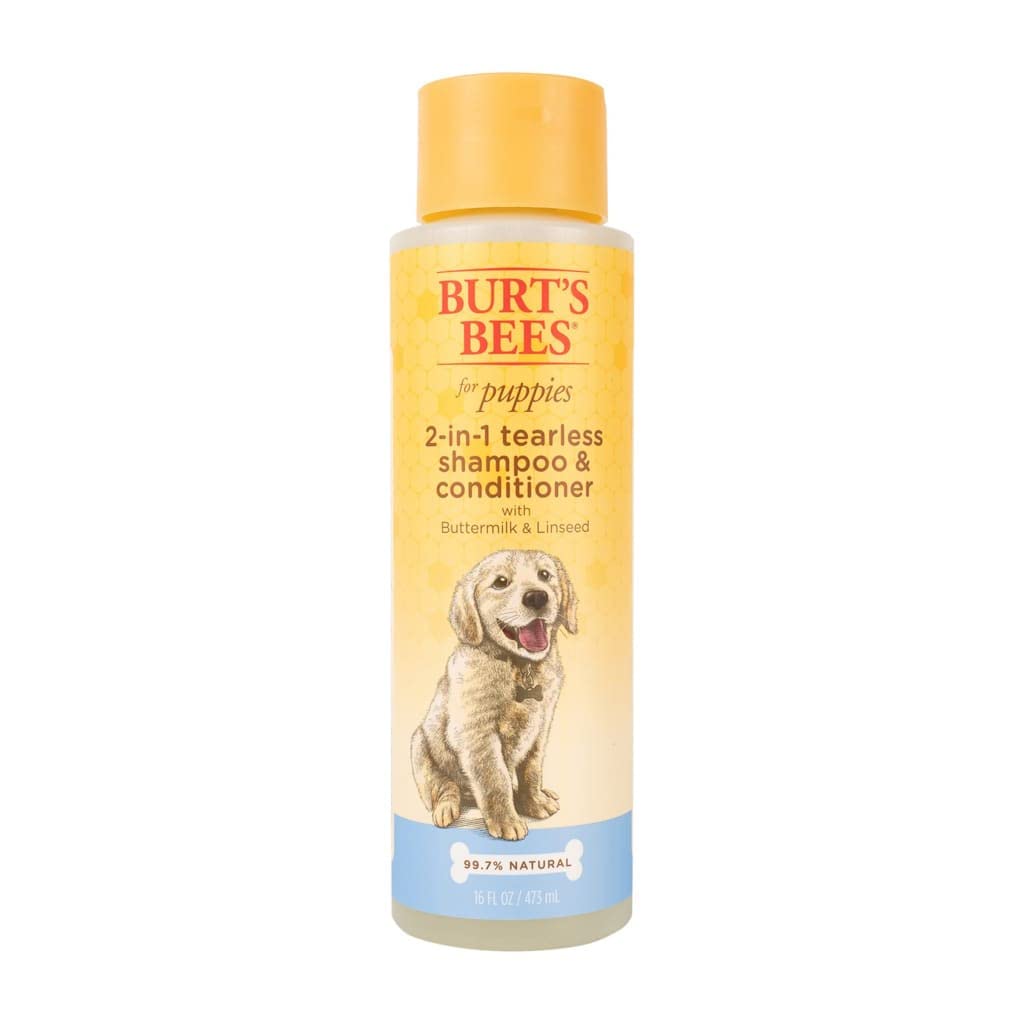 Burt'S Bees For Pets Burt'S Bees Tearless 2 In 1 Shampoo And Conditioner For Puppies, 16 Ounces