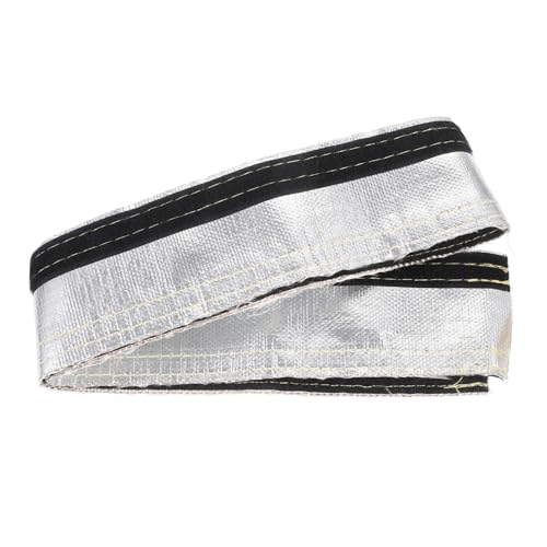 Toddmomy Cubierta Protectora para Cables de Coche Manga Aislante Térmica de Fibra de Resistente Altas Temperaturas Funda para Arnés y Escape Fácil de Cortar y Duradera