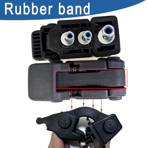 Image of 1 Pair Hood Latch Compatible with Jeep Wrangler JK JKU 2007 2008 2009 2010 2011 2012 2013 2014 2015 2016 2017 with Bracket 55395653AF Hood Catch