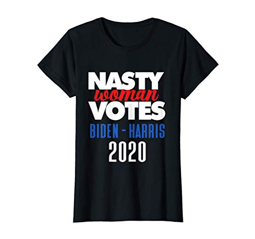 Mujer Nasty Woman Votes 2020 Election Funny Biden Harris Camiseta