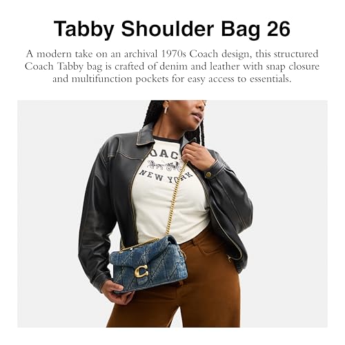 Image of Coach Women's Soft Quilted Tabby Shoulder Bag