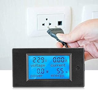 100A/22000W LCD Panel Digital Meter , Electrical Multimeters Power Meter Voltage Current KWH Watt Monitor AC80~260V