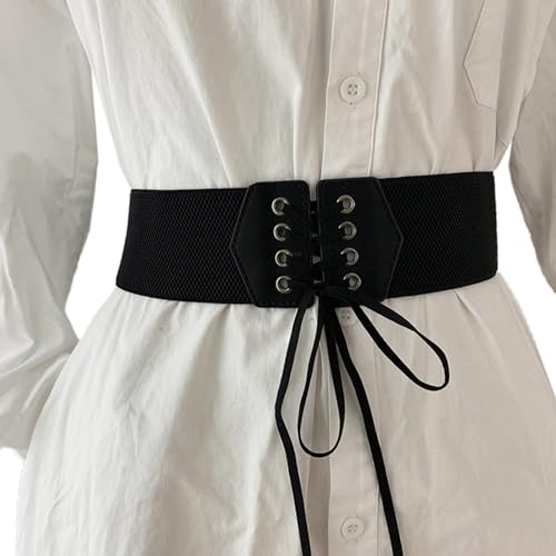 Women Corset Waist Belt SlimShaping Girdle AllMatching LaceUp Tied Corset Girl Party Dress Corset Belt Waist Decors4
