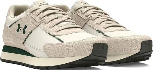 Under Armour - Mens Essential Runner Shoes, Color White Quartz (106), Size: 10.5 D(M) US4