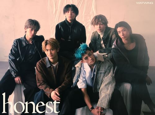 【Amazon.co.jp限定】honest (AL+Blu-ray Disc(スマプラ対応)) (初回生産限定盤) - WATWING（特典：メガジャケ）