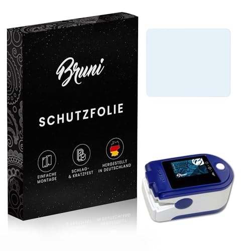 Bruni Screen Protector compatible with Pulox PO-250 Protector Film, crystal clear Protective Film (2X)