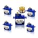 FEETECH FS90MR 360 Degree Micro Servo 9g, Small Metal Gear Continuous Rotation Servo Motor MG90 Mini Servos for Arduino RC Helicopter Airplane Car Robot Controls