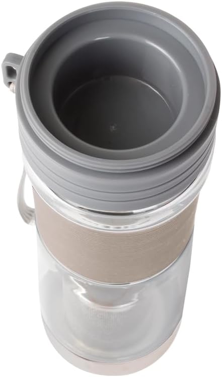 Mor - Garrafa com Infusor 550ml Bege
