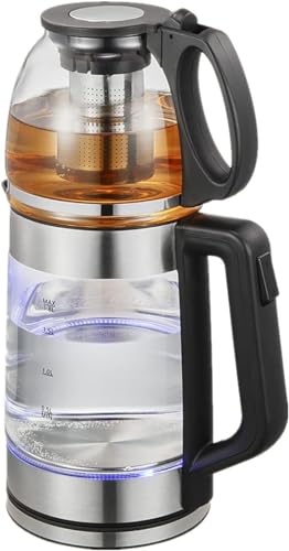 VENBER Glass Teapot Samovar Style Electric Kettle