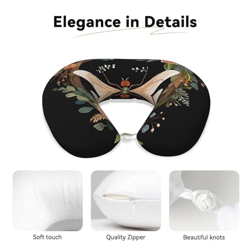 Almohada de Espuma Viscoelástica Negra de Tamaño Único miniatura 4