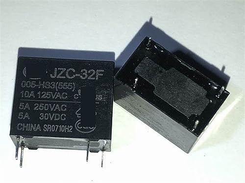 Relé JZC-32F 012 de 12V con conmutación estable de 4 pines