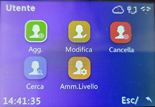 RILEVATORE PRESENZE MARCATEMPO CON 25 TESSERE, L'UNICO CON CORSO ISTRUZIONE SOFTWARE IN TELEASSISTENZA PER 4 MESI, WEBSERVER, IMPRONTA DIGITALE+RFID+SOFTWARE IN ITALIANO. VENDUTO DA DITTA ITALIANA