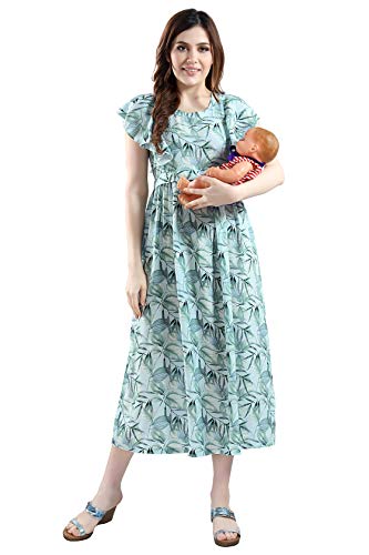 AV2 Women’s Viscose Anarkali Maternity Feeding Kurti