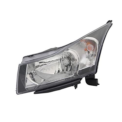 TYC Left Headlight Assembly Compatible with 2011-2012 Chevrolet Cruze