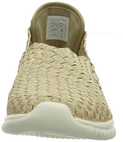 TOM TAILOR 1194002, Mocassino Donna, Beige Oro, 39...